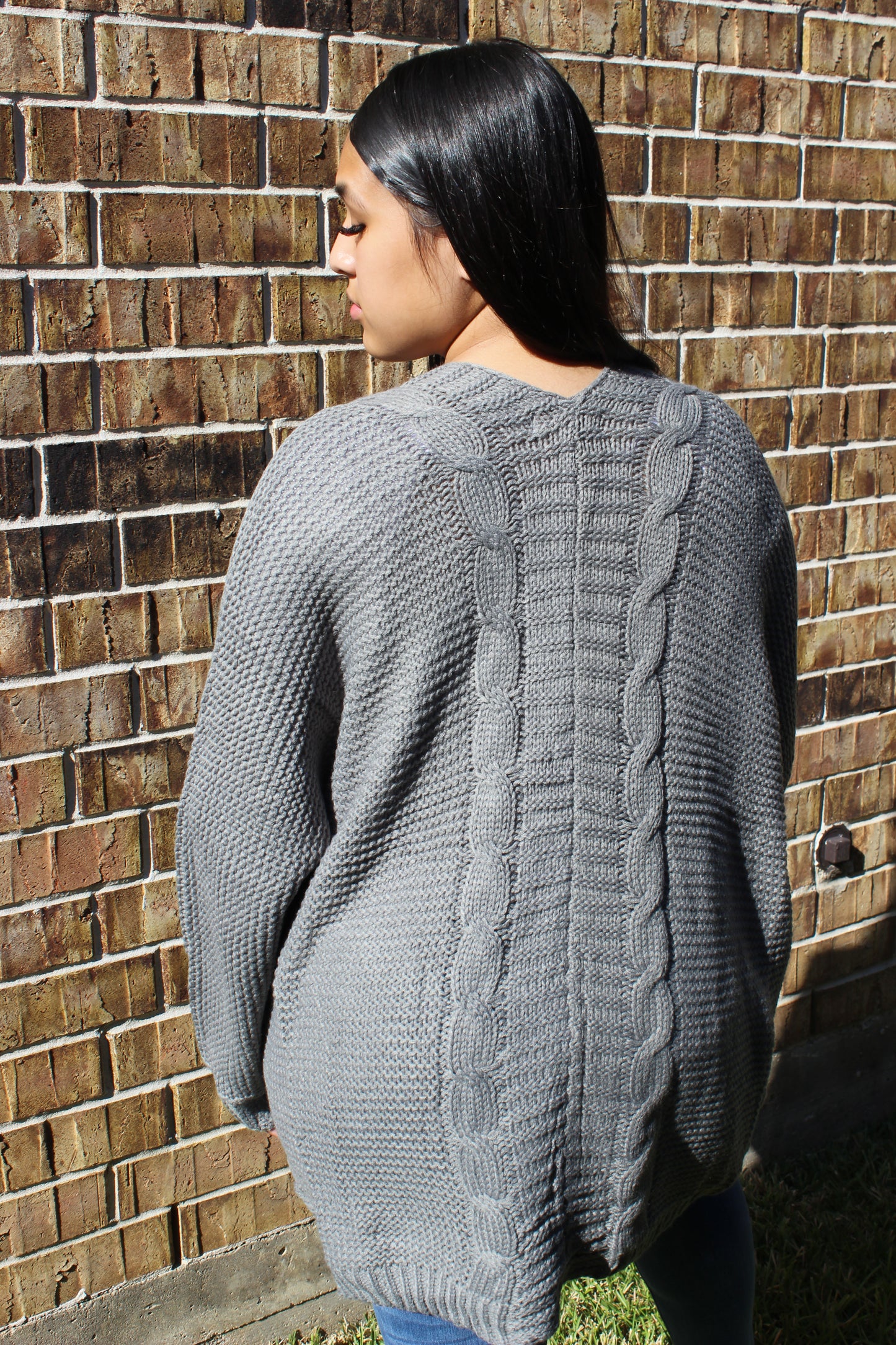 Cuddle Me Cable Knit Sweater