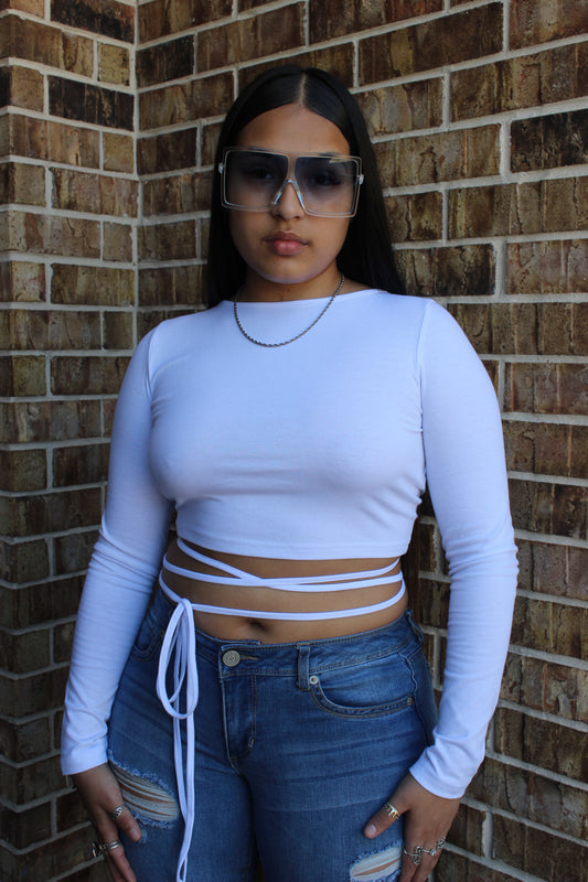 Azucar string crop top